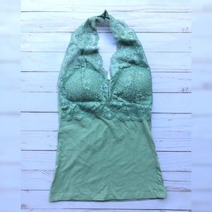 Lace Halter Top